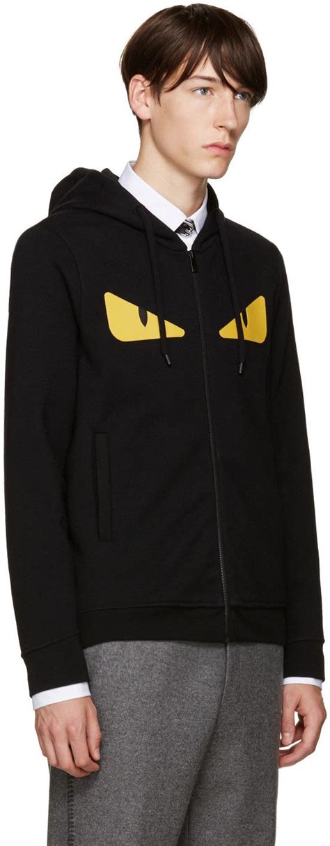 fendi jacket monster eyes|Fendi monster eyes hoodie.